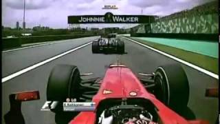 Mark Webber crashes Kimi Räikkönen [upl. by Maroney]