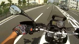 BMW G650GS セルタオ 納車＆フォークブーツ取り付け [upl. by Arihsay]