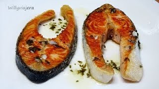 SALMON a la NARANJA 🍊 receta de pescado 🐟 FACIL y RAPIDA 🚀 [upl. by Dowd483]