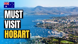 Top 10 Things to do in Hobart Tasmania 2024  Australia Travel Guide [upl. by Nitsirk]