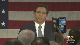 Gov DeSantis speaks on Staten Island [upl. by Lytsirhc63]