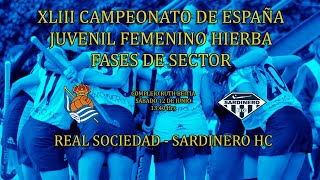 REAL SOCIEDAD  SARDINERO HC SECTOR JUVENIL FEMENINO 2021 06 12 [upl. by Annayt]