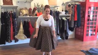 vintage inspired dresses  plus size style tips [upl. by Enivid]