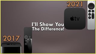 Apple TV 4K 2017 Vs Gen 2 2021  Small But Noticeable Upgrade [upl. by Mayes]