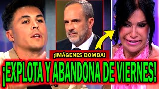 💥¡EXPLOTA Y ABANDONA PLATÓ Kiko Jiménez en DE VIERNES por Maite Galdeano con Santi Acosta [upl. by Calysta678]