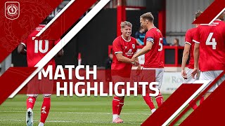 2425 PRESEASON HIGHLIGHTS  Crewe Alex 12 Stoke City [upl. by Filmore]