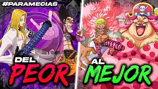 Del PEOR al MEJOR USUARIO PARAMECIA en ONE PIECE [upl. by Joaquin]