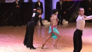 Andrey Gusev  Elizaveta Cherevichnaya Final Samba [upl. by Tatianna]