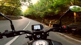 Benelli Leoncino 250 sound RAW onboard [upl. by Adlihtam]