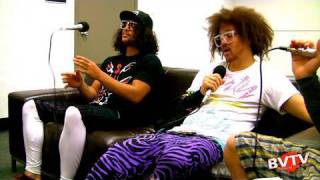 EXCLUSIVE LMFAO Discusses Their Name  BVTV Music [upl. by Amilas]