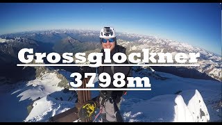 Grossglockner 3798m 3798 Normal Route Normalweg 2223062016 [upl. by Irpak]