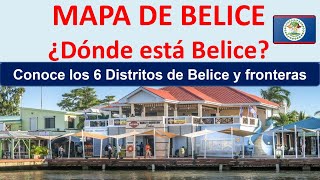 Mapa de Belice [upl. by Sheelah]