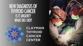 New Diagnosis of Thyroid Cancer  Is It Urgent What Do I Do [upl. by Yhtir]