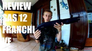 Airsoft Review du FRANCHI SAS 12 tactical de chez ASG [upl. by Blaise772]