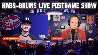 Habs Get BeatDown in BeanTown  Canadiens vs Bruins Postgame with Dekes amp Shayne [upl. by Mercy492]