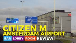 REVIEW CitizenM Amsterdam Schiphol Airport [upl. by Hedgcock425]