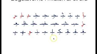 LærArabiskNu  Det Arabiske Alfabet  Del 4 [upl. by Raskin275]