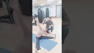 Streching Exercise for quadratus lumborum  Streching Exercise for iliocostalis lumborum backpain [upl. by Alithia]