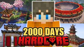 I Survived 2000 Days in Hardcore Minecraft FULL MOVIE [upl. by Norel983]