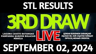 Stl Result Today 800 pm draw September 02 2024 Monday Luzon Visayas and Mindanao Area Live [upl. by Adolfo]