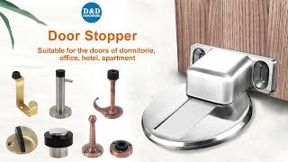 DampD Durable Door Stoppers Ideal for Dormitories and Offices [upl. by Ciprian975]