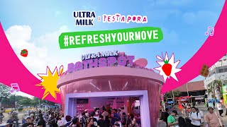 Ultra Milk x Pestapora RefreshYourMove di Bathspot Ultra Milk [upl. by Kerrill]