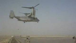 V22 Osprey Loading Landing TakeOff [upl. by Aralc]