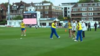 Stoolball England and Angmering SC at Sussex v Notts 01061 [upl. by Preciosa]