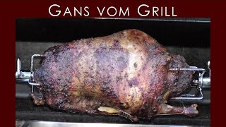 Gans vom Grill  Broil King Regal 590  BBQ amp Grill  Deutsches Rezept  092 [upl. by Adnolor]