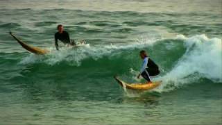 Surfing AncientStyle Surfboards In Peru wRed Bull team [upl. by Gladys]