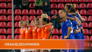 Highlights Penaltyserie OranjeLeeuwinnen Frankrijk 03092009 [upl. by Amarillas900]