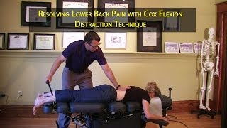 Treating Low Back Pain with Cox Technique [upl. by Rehtaef647]