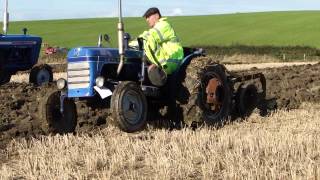 Leyland 154 ploughing [upl. by Willow]