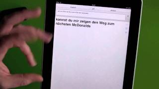 Google Translate iPad App test english [upl. by Berthoud]