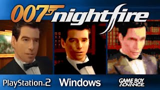 Comparing Every Version of James Bond Nightfire [upl. by Logan178]