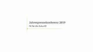 DATEVJahrespressekonferenz 2019 [upl. by Evelin]