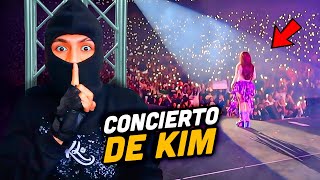 ME INFILTRÉ en el CONCIERTO de KIM LOAIZA para hacer esto 😱 [upl. by Wildon258]