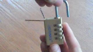 How To Pick a Brinks Number Lock [upl. by Remmus]