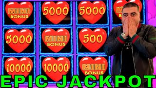 MASSIVE JACKPOT On High Limit Lightning Link Slot Machine [upl. by Ysnap]