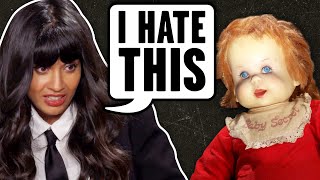 We Let A Haunted Doll Interview Jameela Jamil [upl. by Mina]