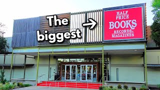 I Went to the LARGEST Half Price Books Store [upl. by Aztilem112]