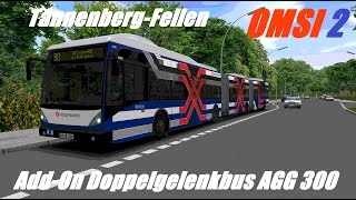 OMSI 2 • TannenbergFellen Revolution v 11 • Line 90 • Van Hool AGG 300 [upl. by Smoht]