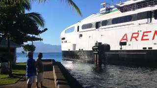 FERRY AREMITI 2 TAHITI  MOOREA [upl. by Elumas]