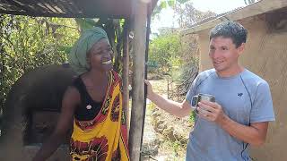 Love in the Kitchen Maasai Wife and White Husbands Breakfast Collaboration [upl. by Nosak]