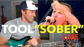 Guitar Teacher REACTS TOOL quotSOBERquot Live 1993 Pro Shot REMASTERED 4K [upl. by Litt94]