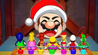 Mario Party Superstars All Minigames  Fire Mario Vs Reindeer Yoshi Vs Peach Vs Luigi Hardest CPU [upl. by Adriana130]