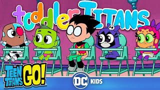 Toddler Titans 👶🏻  Teen Titans Go  dckids [upl. by Liuka]