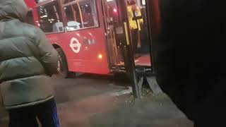 Bus Crash at Walthamstow Bus Station 091217 [upl. by Notsuj283]