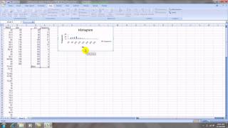 Create a Histogram with a Correct XAxis Scale in Excel 2007 [upl. by Sleinad746]