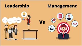 Leadership vs Management  Difference between Leadership and Management [upl. by Harlie635]